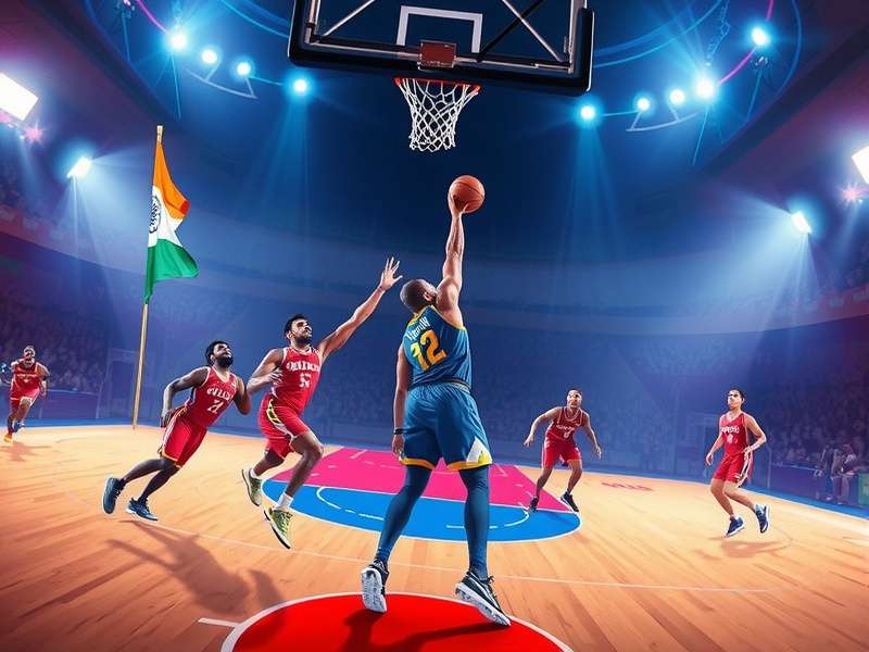 Basketball Stars 2025 Mobile Game Screenshot Showing Intense Match