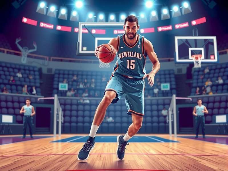 Basketball Stars promotional banner for Indian players featuring UPI logos
