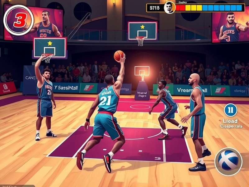 Indian Basketball Stars tournament with players competing