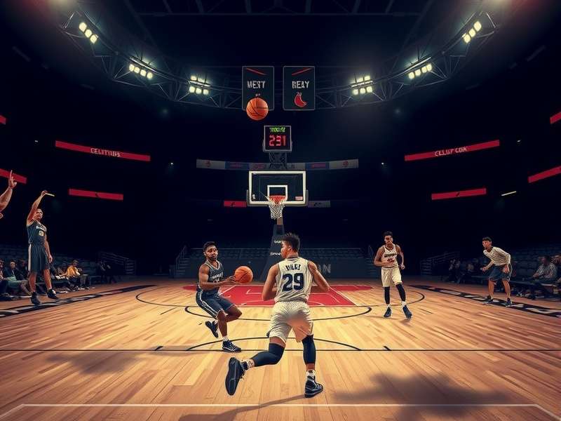 Basketball Stars game screenshot showing intense gameplay
