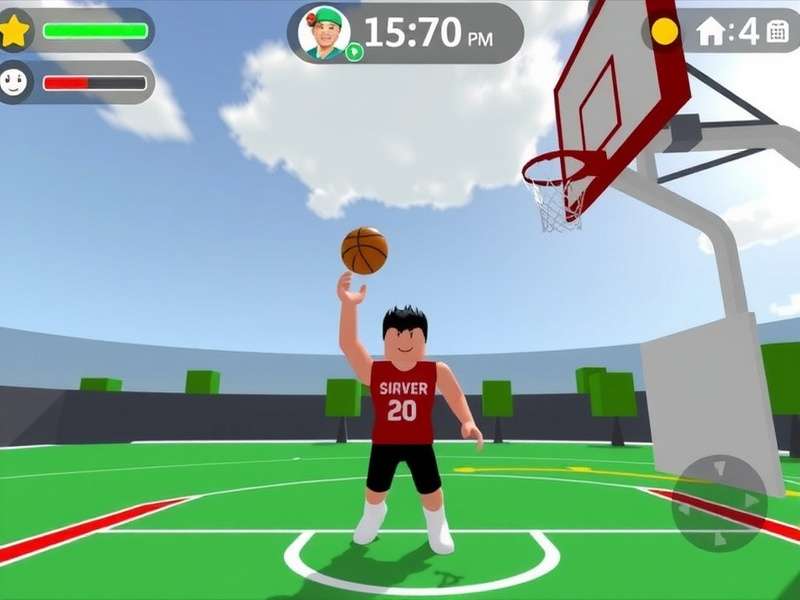 Basketball Stars 3 Roblox gameplay screenshot