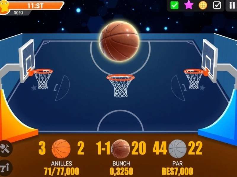 Basketball Stars gameplay on Freezenova showing intense dunk action