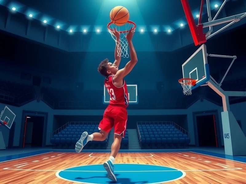 Basketball Stars game screenshot showing intense match