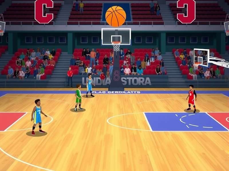 Basketball Stars Gameplay on Mobile Phone
