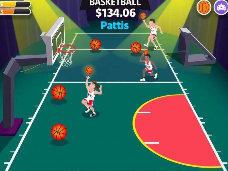 Basketball Stars Unblocked Games 66 intense multiplayer match screenshot