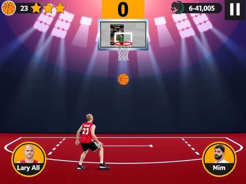 Basketball Stars unblocked games 67 gameplay screenshot showing offensive moves