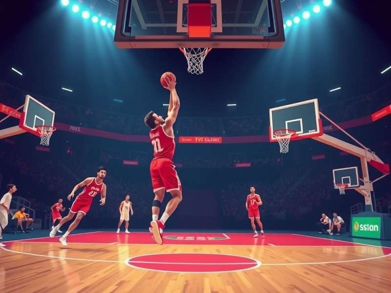 Basketball Stars Gameplay Screenshot - Intense One-on-One Duel