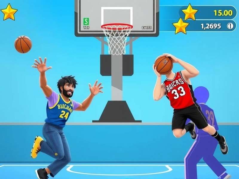 Basketball Stars 3 Roblox dunk animation showcase