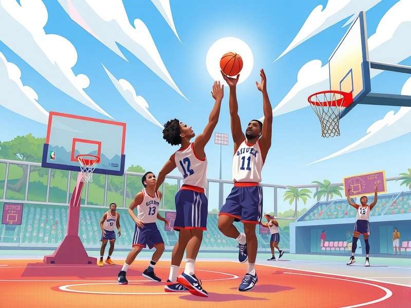 Basketball Stars Gameplay on Poki Platform