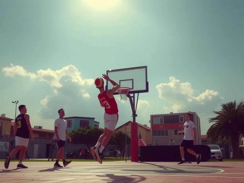 Indian gamers playing Basketball Stars in competitive setting