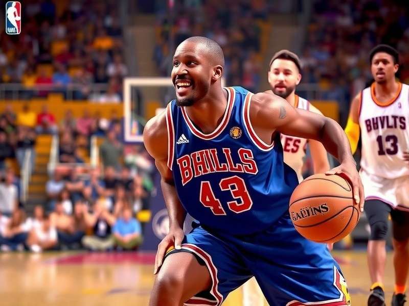 LeBron James powerful drive