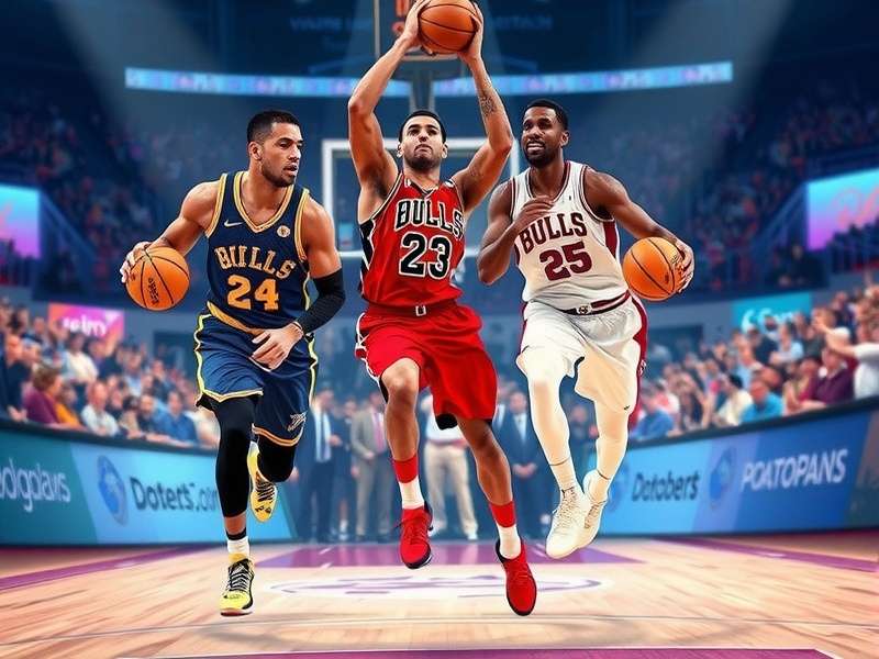 Michael Jordan mid-air shot