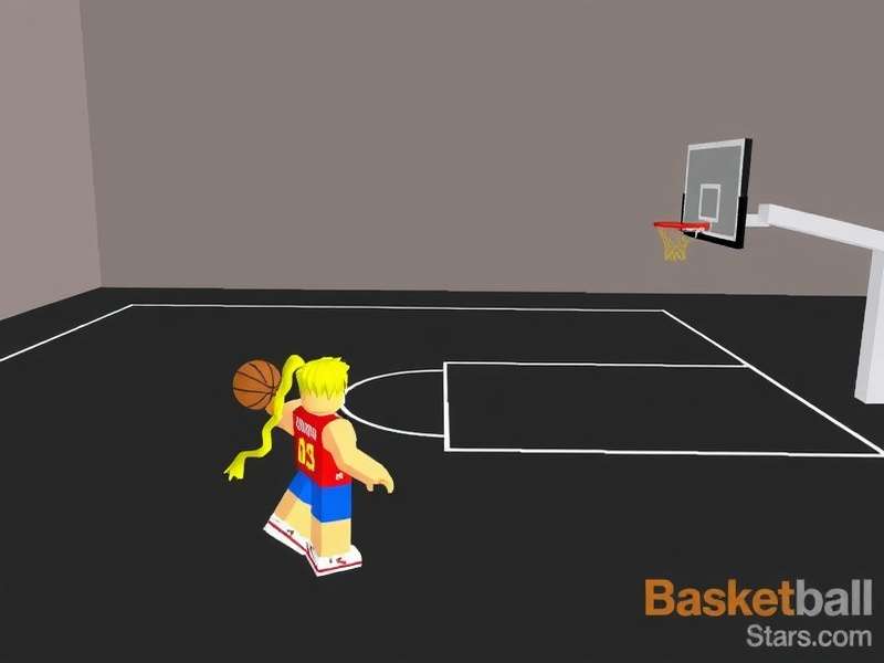 Basketball Stars 2 Roblox Script in action showing auto-dunk and coin multiplier