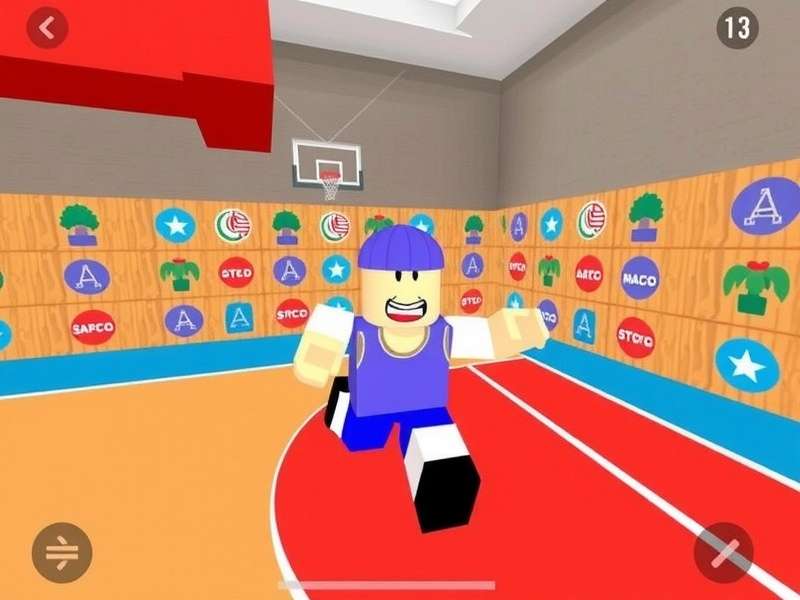 Basketball Stars 3 Roblox Build gameplay showcasing advanced controls and visuals
