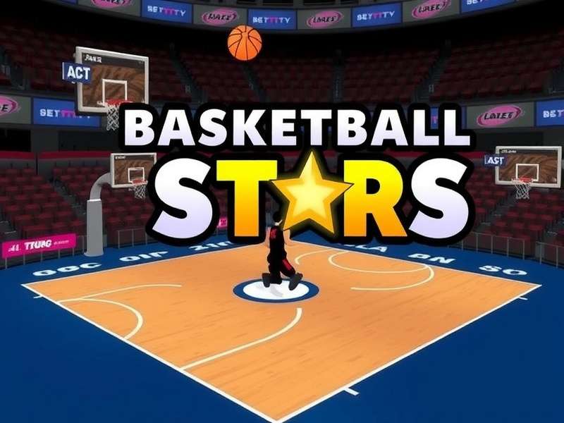 Basketball Stars Unblocked 2020 intense multiplayer match
