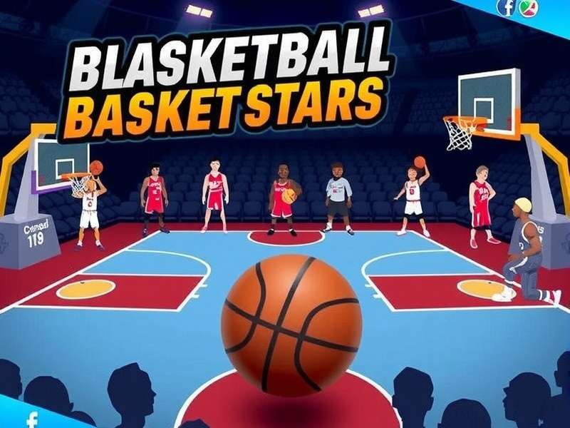 Basketball All Stars Game intense match moment