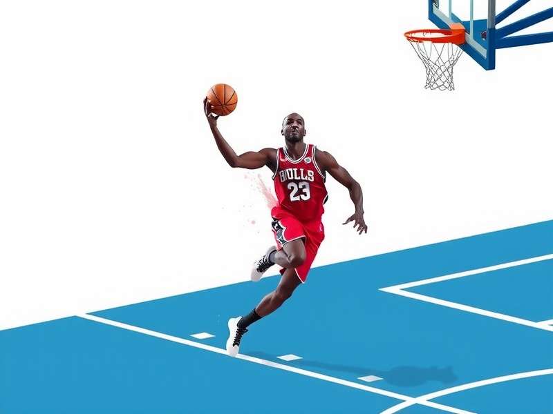 Basketball Stars gameplay featuring an NBA Player dunking