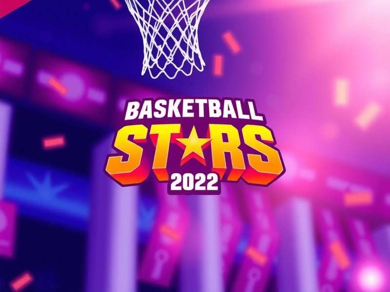Basketball Stars 2022 gameplay highlight with orange ball and Indian players