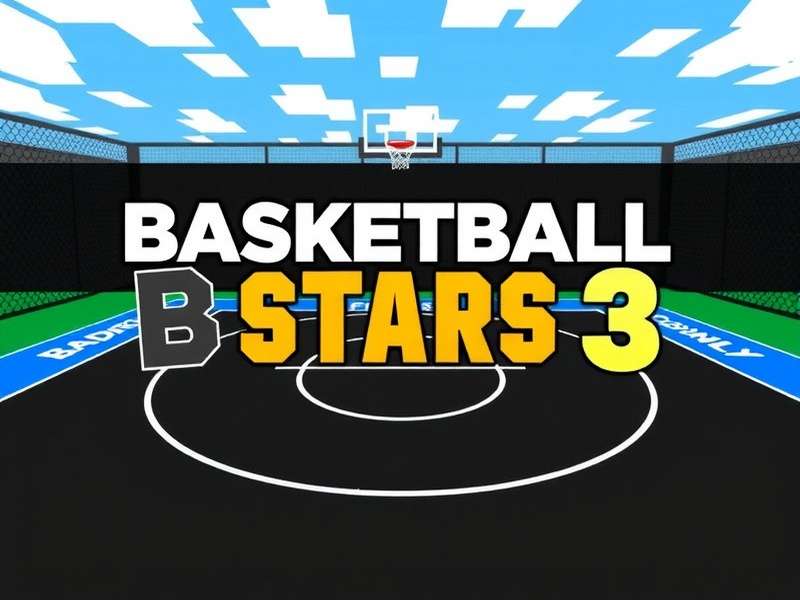 Basketball Stars 3 Roblox Dribble Tutorial – player performing a crossover move on the court