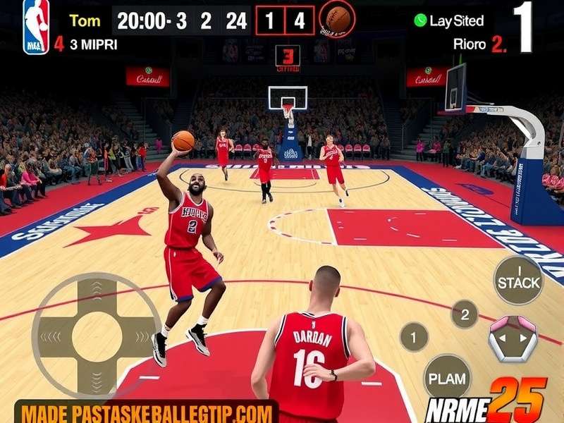 Basketball Stars Game 2025 Ps5 action gameplay on PS5 console with Indian arena setting