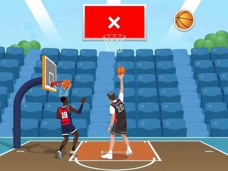 Basketball Stars Game Unblocked 2020 - India Edition hero image showing basketball action