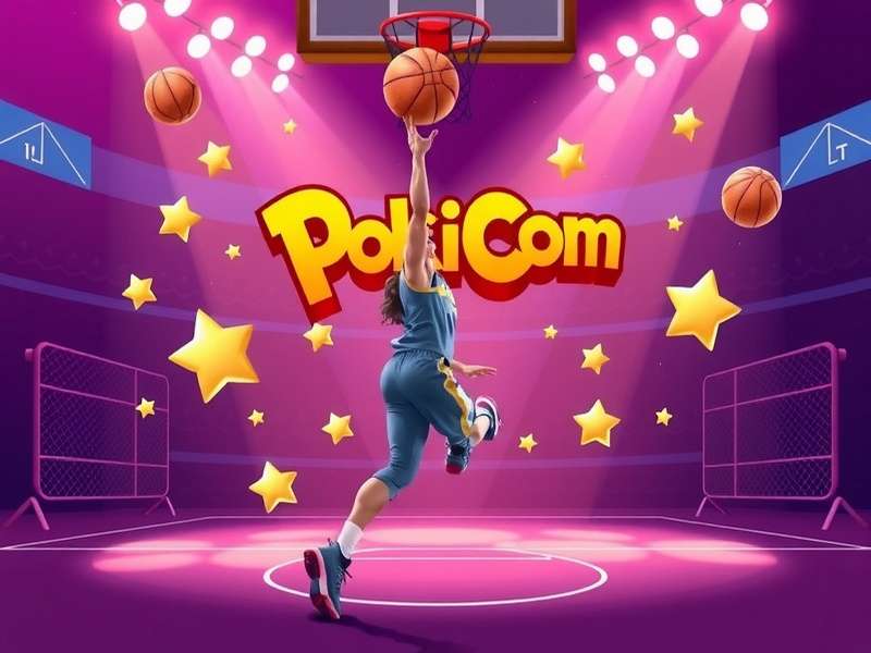 Poki Com Basketball Stars action gameplay featuring players and basketball hoop