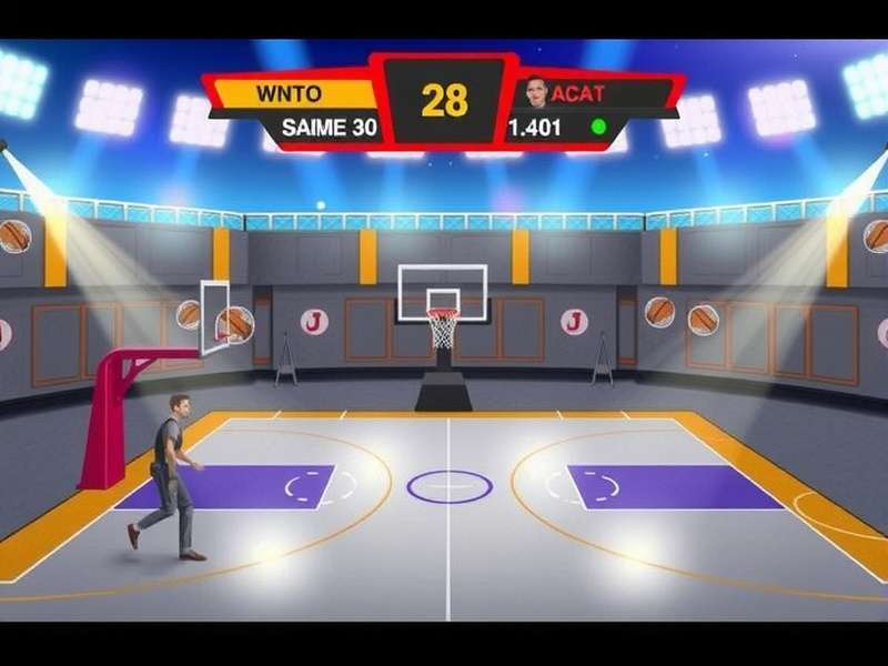 Basketball Stars 2020 on Poki gameplay screenshot with Indian players competing